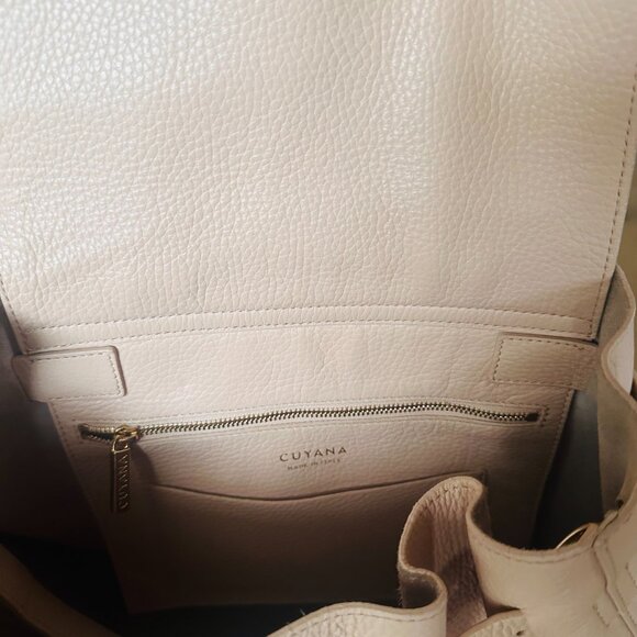 Cuyana Leather Backpack Blush 13\